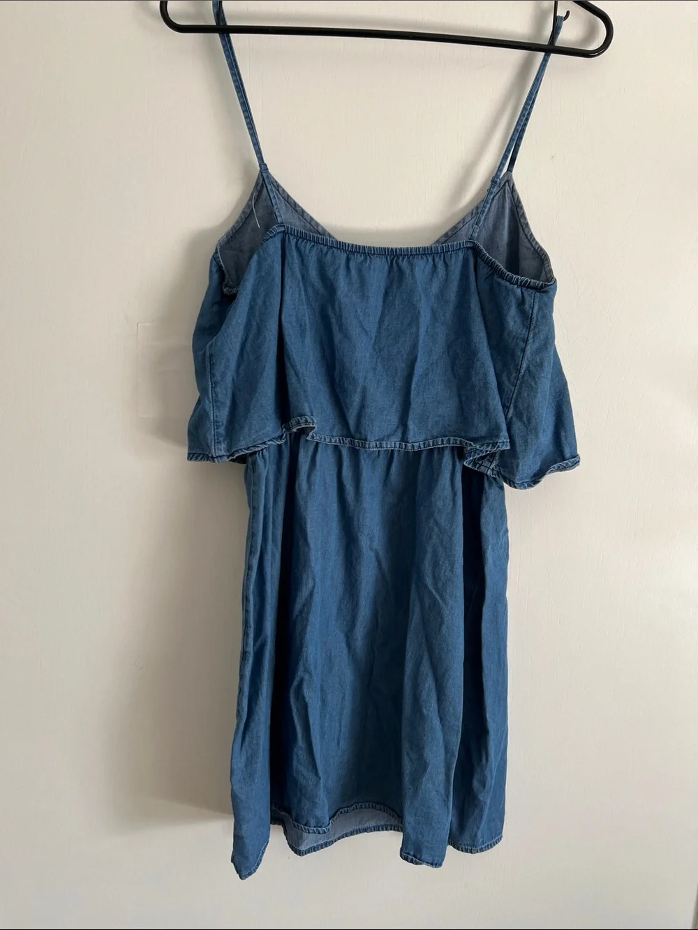 Old Navy Dress Chambray Dress Petite Small